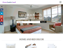 Tablet Screenshot of homelooksgood.com